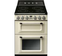 Smeg Victoria TR62IP2 60cm Wide Cream Induction Freestanding Cooker