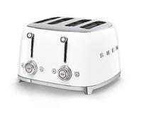 Smeg White Retro 4 Slice Toaster