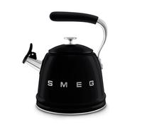 WKF01 Retro Stovetop Whistling Kettle Smeg Black One Size