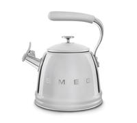 WKF01 Retro Stovetop Whistling Kettle Smeg Silver One Size
