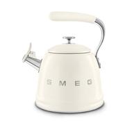 Smeg WKF01 Retro Stovetop Whistling Kettle in White