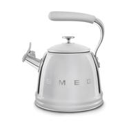 Smeg WKF01 Retro Stovetop Whistling Kettle - Stainless Steel