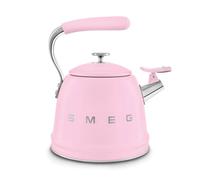 Smeg WKF01Pack Whistling Kettle for Hobs, Stainless Steel, Rose in Pink | Size: A