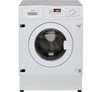 Smeg WMI147C Integrated 7kg Washing Machine with 1400 rpm - White White