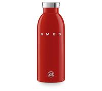 SMEG x 24Bottles,Clima Bottle, 50's style aesthetic, 500 ml, Red, WBF01RD