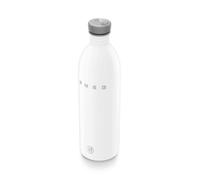 SMEG x 24Bottles Lightweight and Leakproof Urban Bottle, 1L, White, WBF02WH