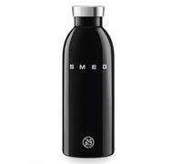 Smeg 24Bottles Stainless Steel 500ml Bottle in Black Smeg Black 500ml