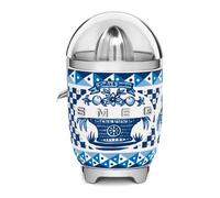 Smeg Dolce & Gabbana CJF01DGBUK Mediterraneo Citrus Juicer, Blue/White, New