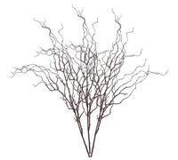 SMELEYOU 3Pcs Branches for Vase 47.2 Inch Antler Shaped Plastic Willow Branches Artificial Decorative Twigs for Flower Arrangement