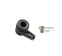 SMELEYOU 4pcs General Spark Plug Cap, Resistor Spark Plug Cap, Professional Chainsaw High Pressure Cap, Portable High Pressure Cover, Garden Machine Parts Replaces 52/58/59