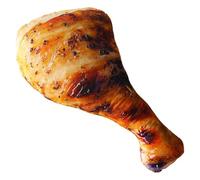 SMELEYOU Chicken Leg Plush Toy Realistic Fried Chicken Drumstick Pillow Simulated Funny Food Shaped Throw Pillow ideal for Sofa and Room Decor 60cm