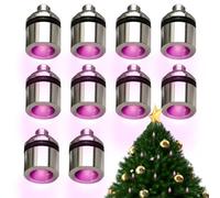 SMELEYOU Christmas Tree Lights Dollhouse Lights 10PCS Cordless Warm White Miniature LED Lights for Cat Claw Lamp Battery Operated Tiny Lights for Crafts Style 2