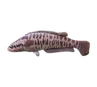 SMELEYOU Fish Plush 80cm Realistic Fish Pillow with Ultra Soft Fill 3D Printed Stuffed Animal for Home Decor Sofa Bed