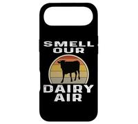 Smell Our Dairy Air Funny Farmer Farming Cattle Cow Retro Case for iPhone Air