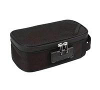 Smell Proof Bag - Odor Proof Container | File Organizer with Lock | Travel Storage Case, Scent- Pouch with Password Lock, Document Holder, Portable Carry Case for Cash, Cards, Passport, Checks