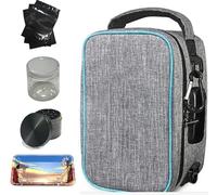 Smell Proof Bag with Combination Lock Odor Proof Storage Case; Medicine Lock Box Bag Travel Storage Pouch Crossbody Bag Best Christmas Gifts for Men or Women