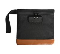 Smell Proof Bag with Lock Passport Pouch Money Bags Waterproof Stash Bag Document Bags for Documents, Cash, Phone, Passport, Credit Cards and Valuables