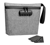 Smell Proof Luggage with Modifiable Security Hook Tear Immune Dense Case for Possessions Storage Plant Pipe Storage Case