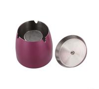 Smell Proof Soot Collector with Secure Lid for Breezy Conditions (Purple)
