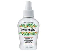 SMELLS BEGONE Essential Oil Air Freshener Bathroom Spray - Eliminates Bathroom & Toilet Odors - Made with Essential Oils - Hawaiian Mist Scent - 4 Ounces