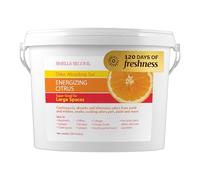 SMELLS BEGONE Odour Absorber Gel - Air Freshener & Odour Eliminator - Industrial Size & Strength - Energizing Citrus Scent - 1 Gallon