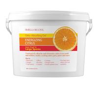 SMELLS BEGONE Odour Absorber Gel - Air Freshener & Odour Eliminator - Industrial Size & Strength - Energizing Citrus Scent - 1 Gallon