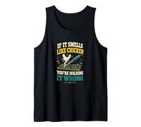 Smells Like Chicken Soldering Circuit Board Hobbyist Tank Top