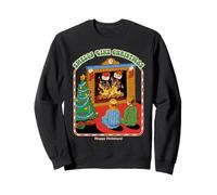 Smells Like Christmas Sarcastic Vintage Funny Adult Humor Sweatshirt