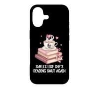 Smells Like She's Reading Smut Again Smutt Book Dark Romance Case for iPhone 17