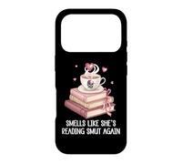 Smells Like She's Reading Smut Again Smutt Book Dark Romance Case for iPhone 17 Pro