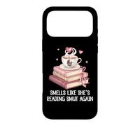 Smells Like She's Reading Smut Again Smutt Book Dark Romance Case for iPhone 17 Pro Max
