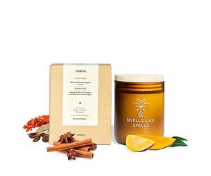 SMELLS LIKE SPELLS Scented Candle, Pure soy wax, Amber Glass, One size 500075