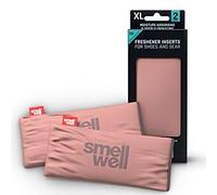 SmellWell Freshener Inserts XL Full Colour Blush Pink - Odour Eliminating - Air Purifying - (2 Pack | 250g) - Activated Bamboo Charcoal - Air Freshener For Use Anywhere You Need