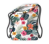 SmellWell Odour Eliminating Air Purifying Freshener Bag Activated Bamboo Charcoal Moisture Absorber for Gym to Car to Home (Hawaii Floral, 20 Litre (39cm x 50cm))