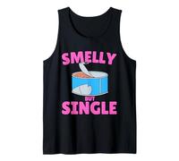 Smelly But Single - Funny Tuna Adult Humour Rude Offensive Tank Top