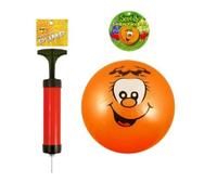 Smelly Fruits Smiley Face Ball 20cm and Sports Pump Set (Random Colours)