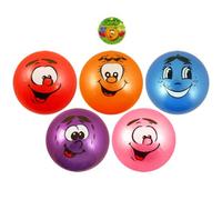 Henbrandt Smelly Fruits Smiley Face Ball 20cm - Set of 5 (Uninflated)