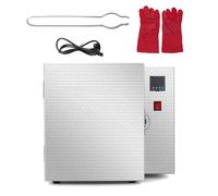 Smelting Furnace 1500W, Compact Benchtop 800℃ Set with Steel Tongs & Heat-Resistant Gloves for Metal Smelting, Casting, Jewelry Making, 110V