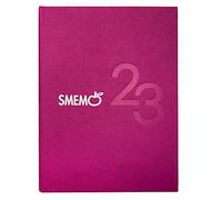 Smemoranda School Diary dated 2022-2023 - 16 Months - Large Size 13x17.8 cm - School Diary with Planner and Sticker - September 22 / December 23-544 pag - Pink