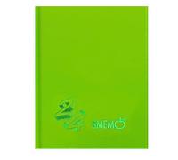 Smemoranda - School Planner 2023-2024, 16 Months, September 23 - December 24, School Planner with Planner and Stickers, 544 Pages, Hard Cover, Medium 13 x 17.7 cm, Lime Green