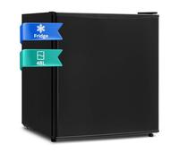 SMETA Mini Counter Top Table Fridge 46 Litres 39 dB Energy Efficient Thermostat with 6 Levels 0-10 °C White for Dormitory, Office, Bedroom, for Home, Office, Camping
