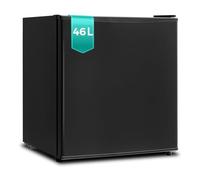 SMETA Mini Table Top Counter Beer Fridge,48L Drinks Fridge with Chiller Box | Reversible Door, 6-Level Adjustable Thermostat, 39 dB - Perfect for Office& Bedroom, Energy Efficient, Black