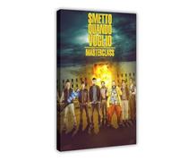Smetto Quando Voglio - Masterclass Canvas Poster Wall Art Decor Print Picture Paintings for Living Room Bedroom Decoration 24x36inch(60x90cm)