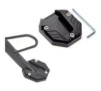 SMFDC Motorcycle Kickstand Pad for Ducati Panigale V2, Motorbike Side Bracket Extension Plate Enlarged Foot Pad Modified Parking Support Stand,D-Black