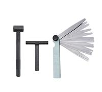 Smgda 3pcs/Set Motorcycle Scooter Engine Valve Screw Repair Wrench Adjusting Square Hexagonal Hole Spanner Tool + Feeler Gauge