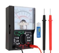 Smgda Analog Multimeter, AC/DC Volt 1000V Voltmeter Amp Volt Ohm Voltage Tester Meter with Test Leads and AA Battery included