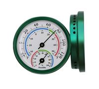Smgda Indoor Outdoor Thermometer Hygrometer, Mini Analog 2 in 1 Temperature Humidity Monitor Gauge, Wall Hanging Thermometer for Home, Room, Patio, Offices, Baby Room Greenhouse No Battery Needed