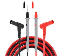 Smgda Multimeter Test Leads, 1000V / 20A Volt Meter Leads with Multimeter Probes and 4mm Shrouded Banana Plugs, Multi Meter Electric Tester Leads, Universal Multimeter Accessories