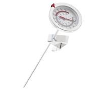 Smgda Oil Thermometer for Deep Frying, Stainless Steel Deep Fry Thermometer with 16" Probe and Pot Clip, Cooking Dial Thermometer for Turkey BBQ Grill Kitchen Oil Milk Coffee Liquid Temperature Test