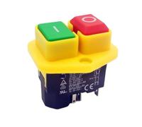SMGLRUEAT 1PC KJD17B button switch 220V-240V 16A 5-pin power tool switch